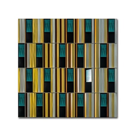 Trademark Fine Art Luc Vangindertael 'Dissident Window' Canvas Art, 18x18 1X03440-C1818GG